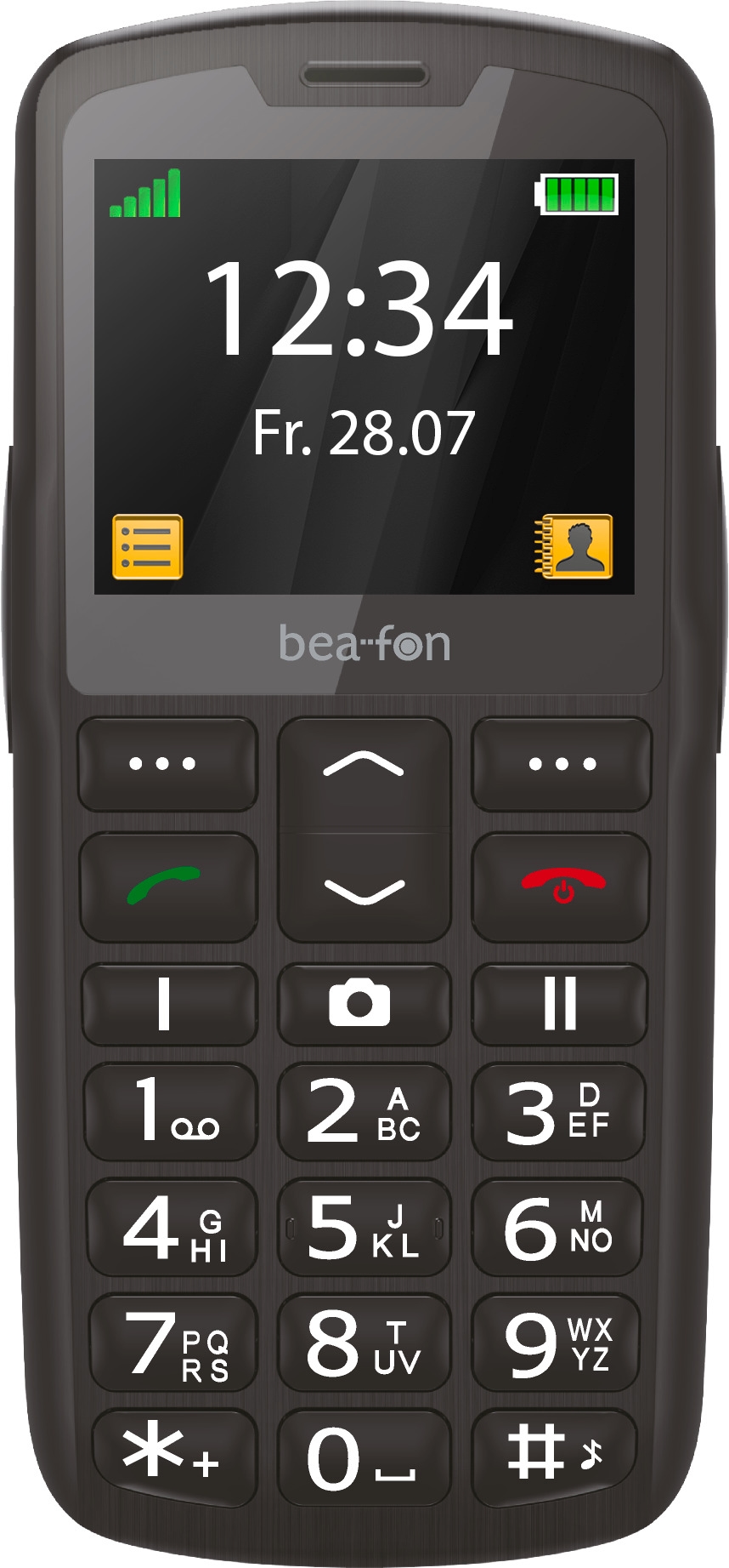 Beafon Handy »SL260« Schwarz/Silber