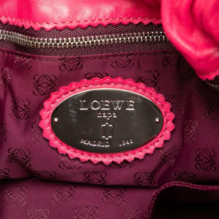 Loewe Vintage Loewe Crossbody Bag Pink