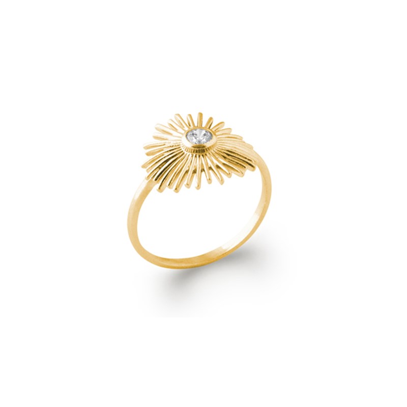 Bague en plaqué or jaune MIA - Bijoux Privés Discovery