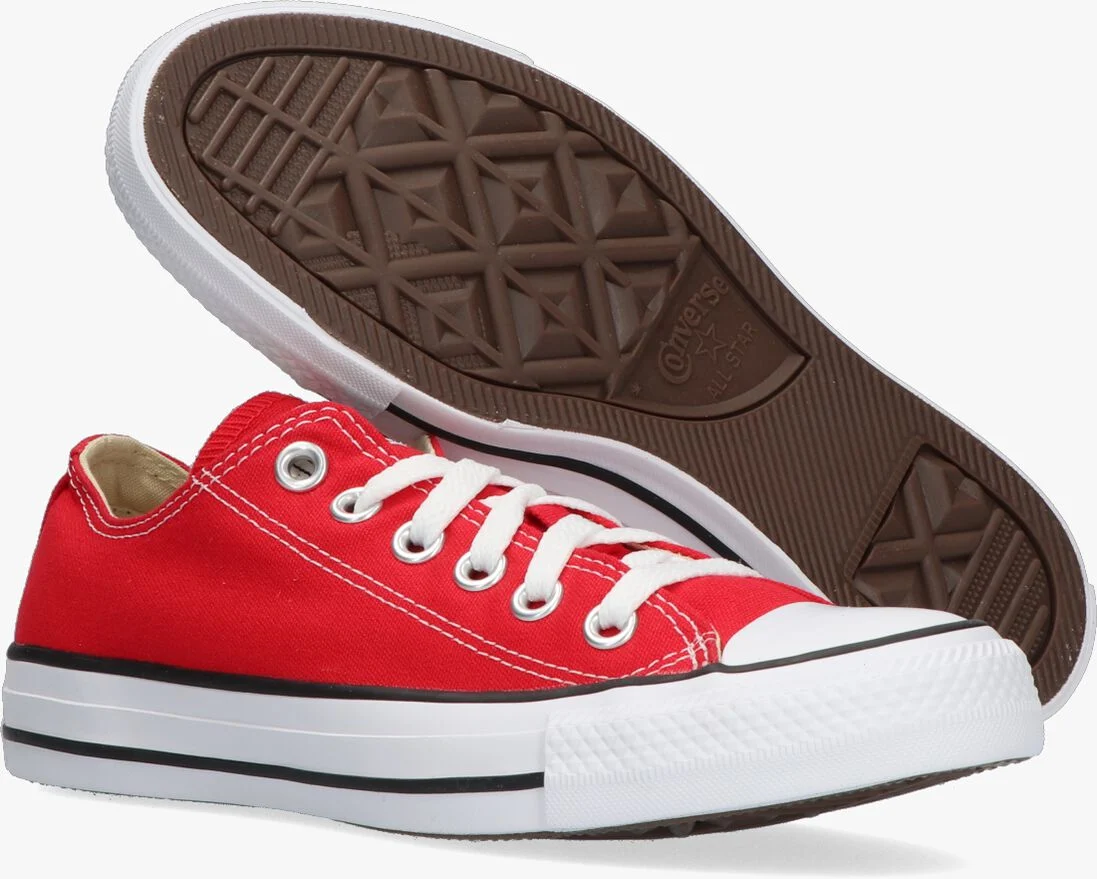 CONVERSE rode converse lage sneakers chuck taylor all star ox