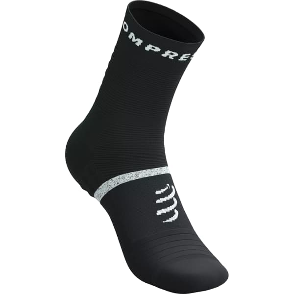 Chaussette running COMPRESSPORT PRO MARATHON SOCKS V2.0 BLACK/WHITE