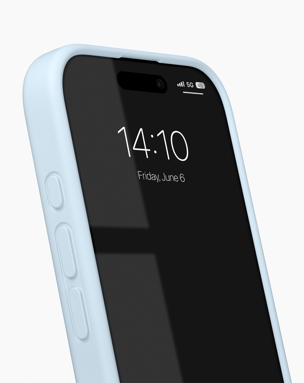 iPhone 16 Pro MagSafe Silikon Hülle Case Recycled (IDSICMS-I2461P-501) - Hellblau