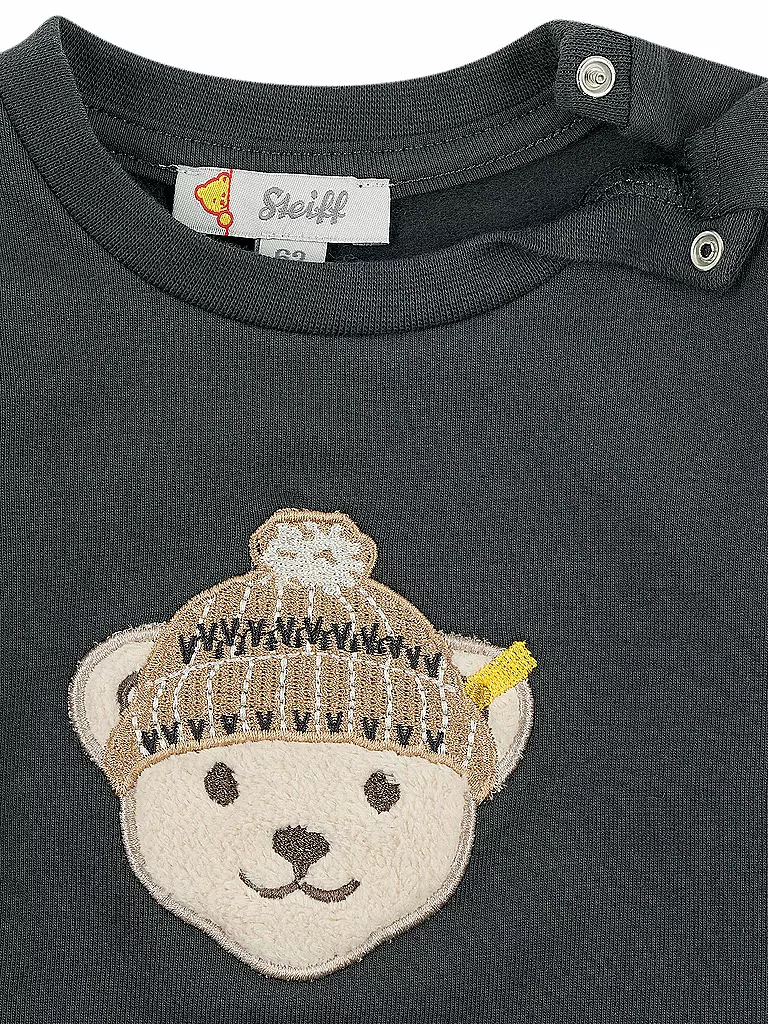 STEIFF Baby Sweater  grau