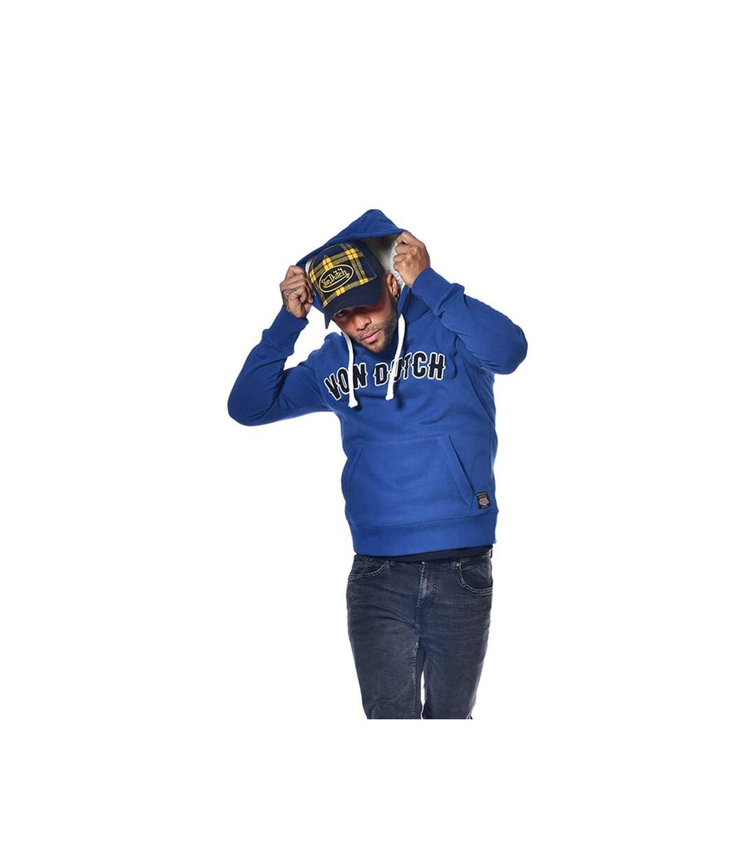 Sweat à capuche doublure sherpa homme Must