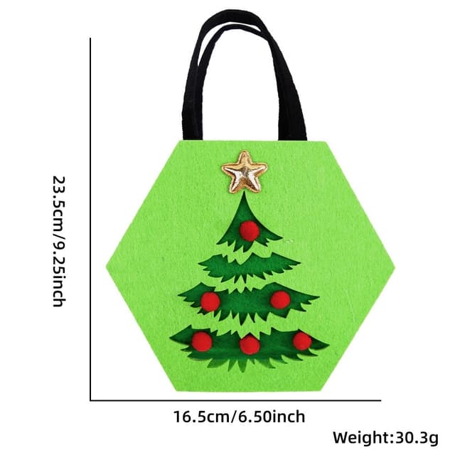 Christmas Sweets Cookies Bag Julegavegavepose