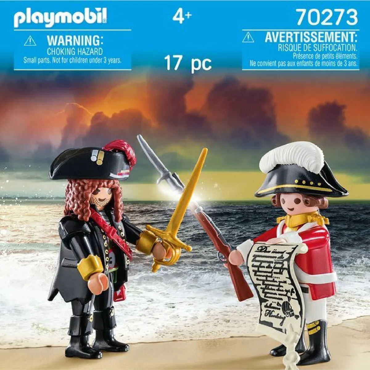 Playmobil® PLaymobil 70273 Capitaine pirate et soldat