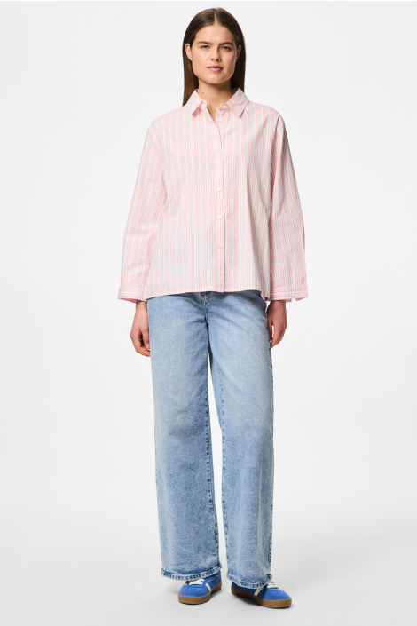 Pieces roze dames blouse