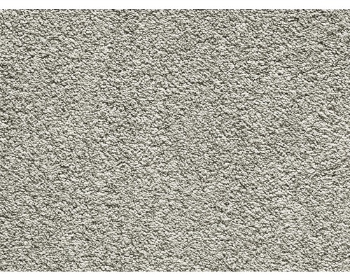 Tapijt, gekreukt velours, Romantica, middelgrijs, FB192, 400 cm breed (per meter verkocht)