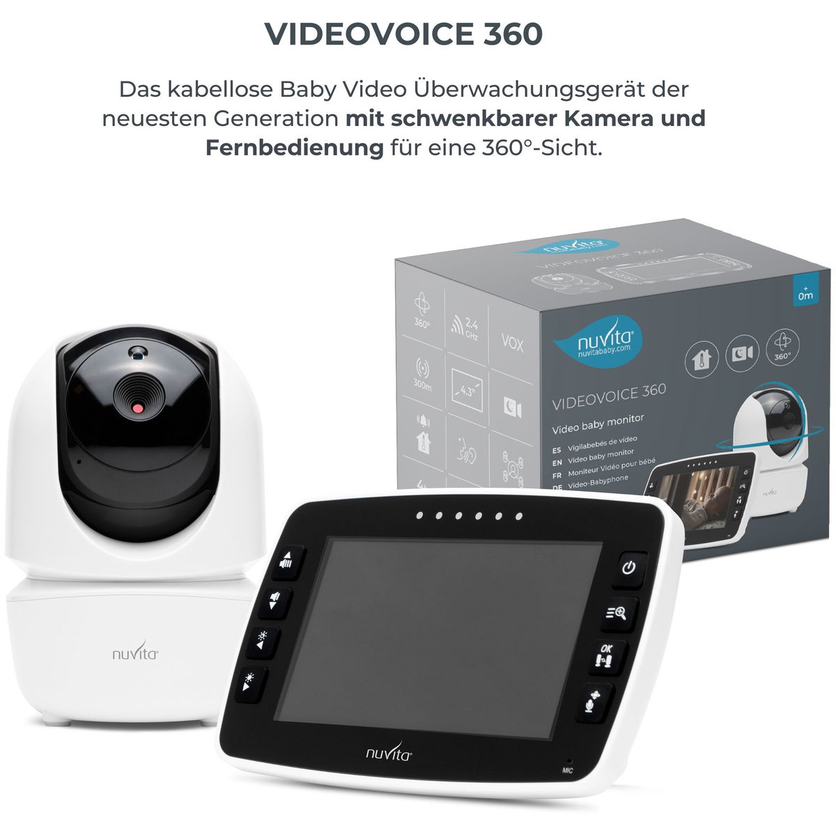 nuvitanuvita   Video Babyphone 3045