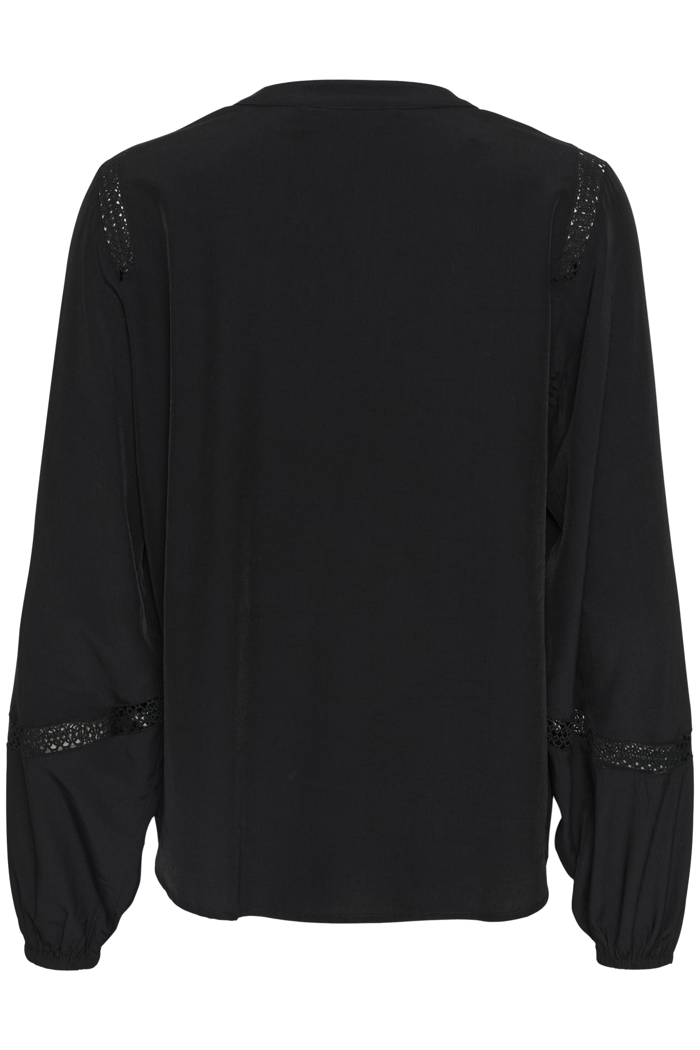 Culture - Asmine Long Sleeve Blouse - Black