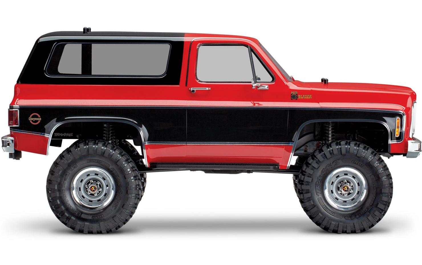 Scale Crawler TRX-4 Blazer K5 4WD Rot, ARTR, 1:10<br>Scale-Crawler mit Allradantrieb und lizenzierter Chevrolet Blazer Karosserie
