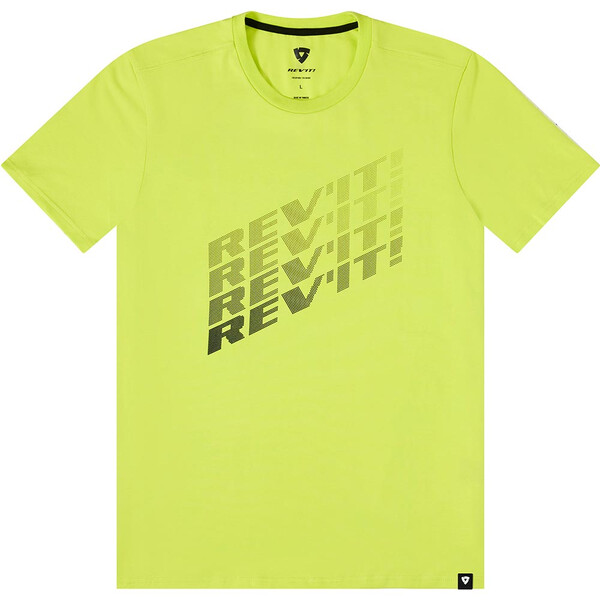 Rev'it - T-shirt Travis Jaune fluo