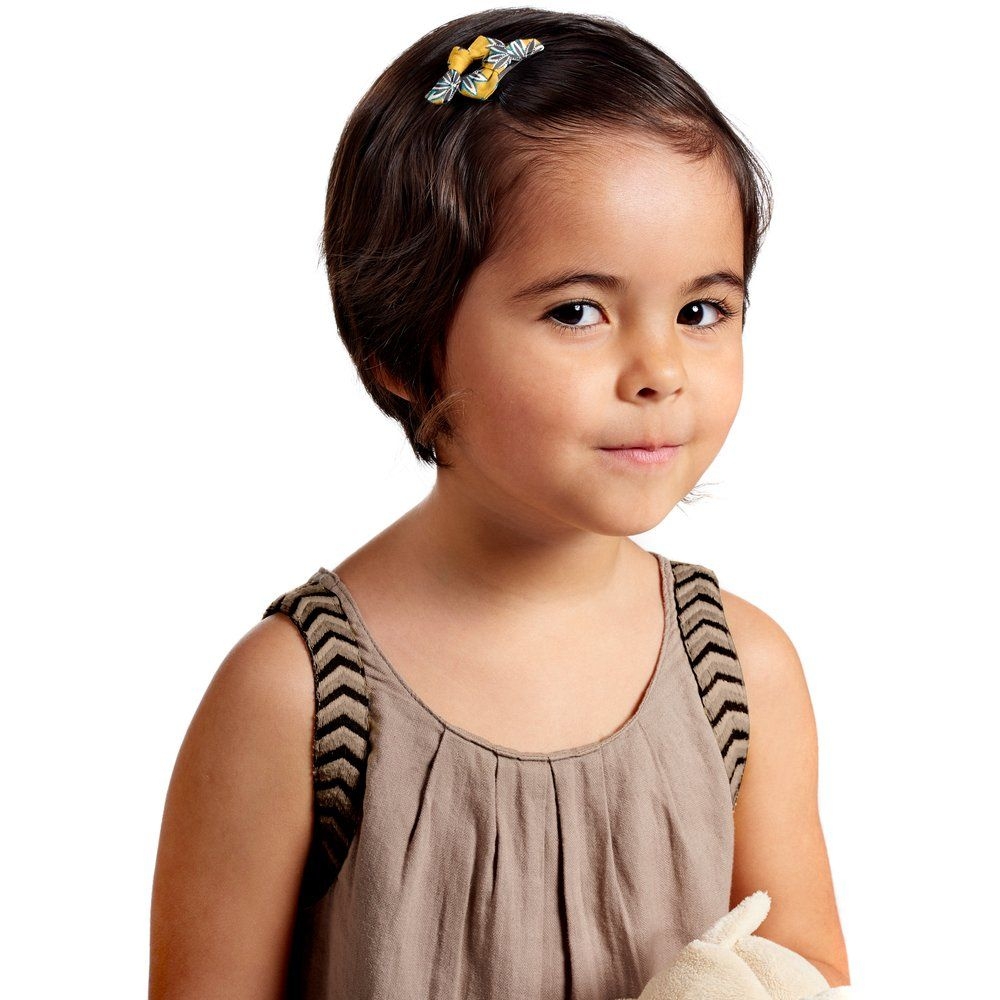 Barrettes Clic-Clac Petits Noeuds Etoile Anisée