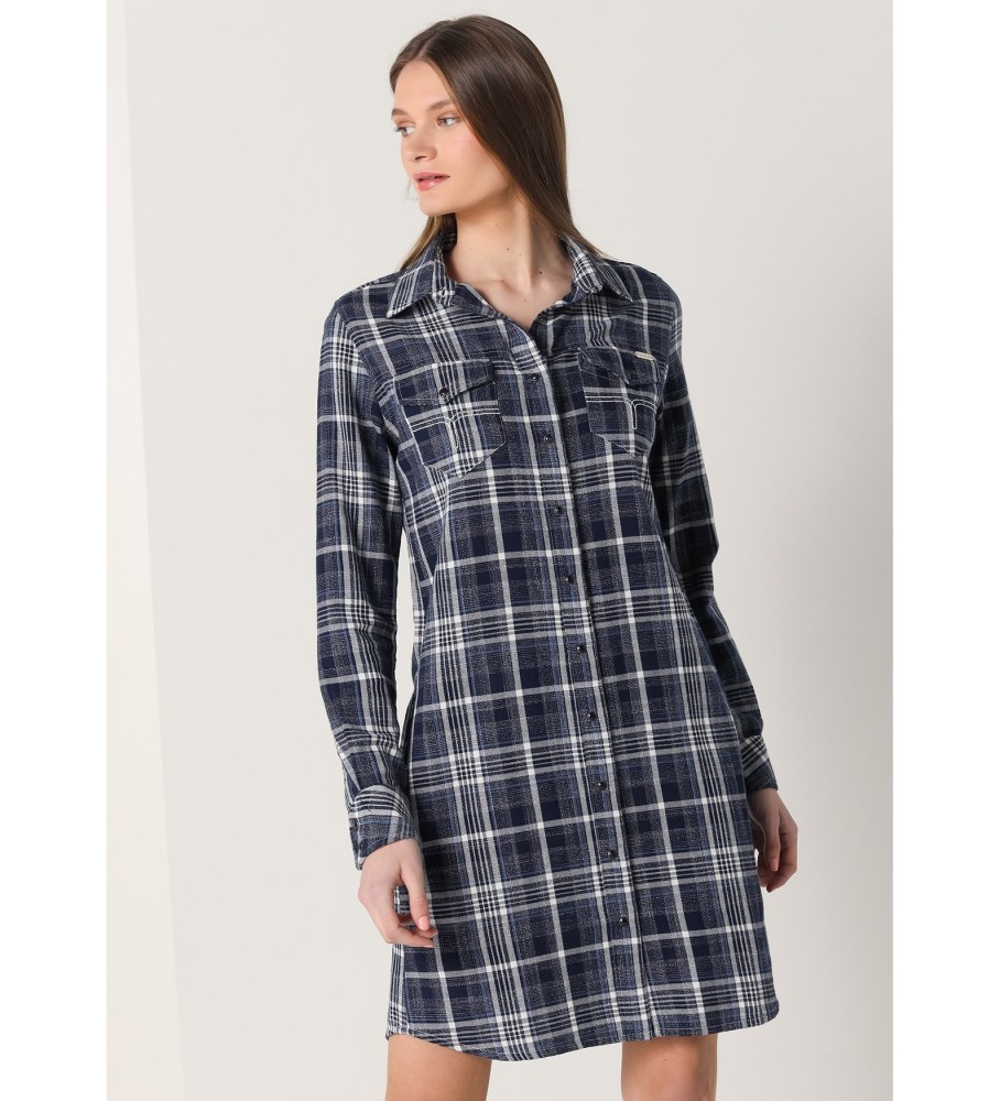 Vestido xadrez Lois Short