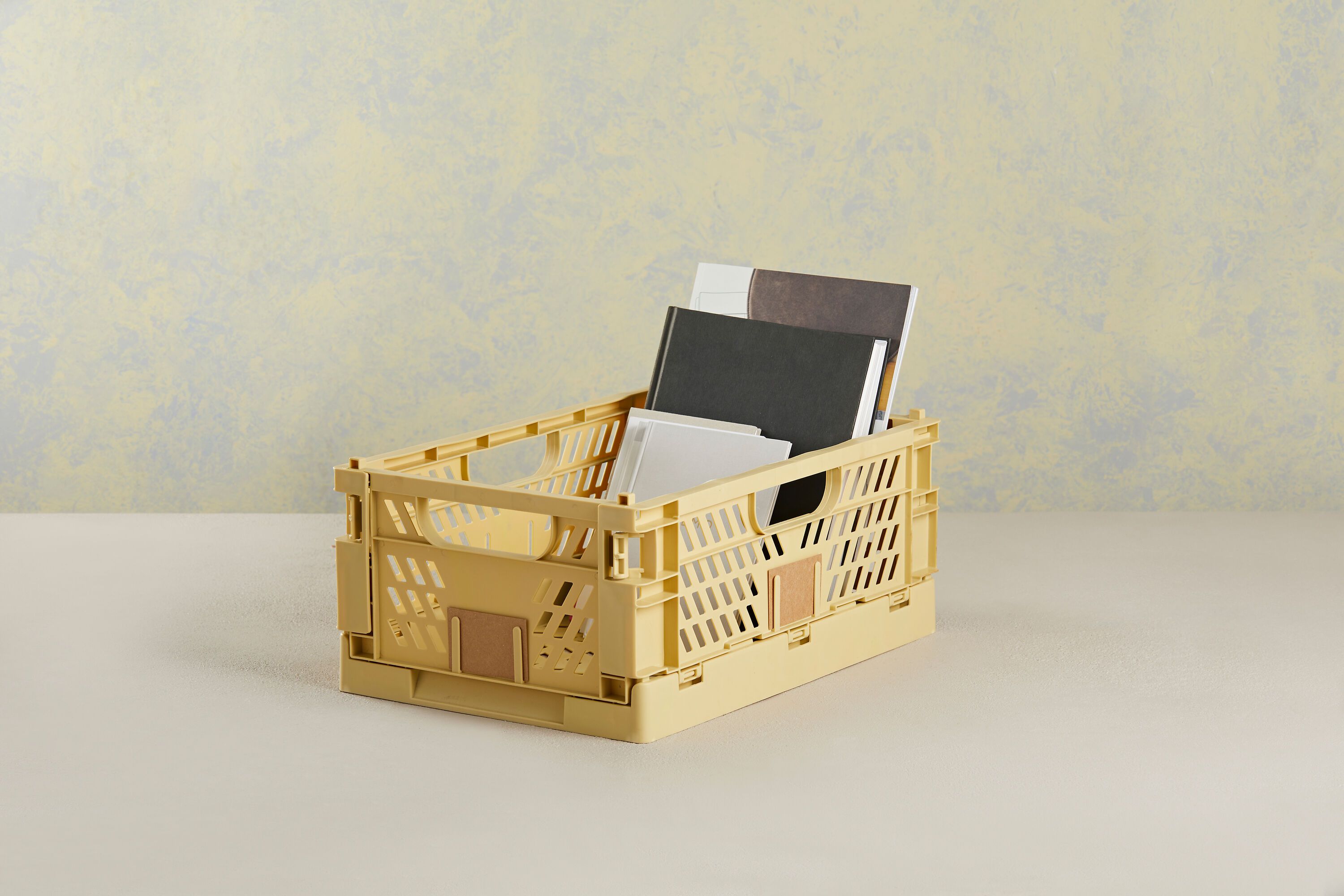 FELIX Klappbox sand 33x24.5x15 cm - Sand / B: 33.0 cm x T: 24.5 cm x H: 15.0 cm