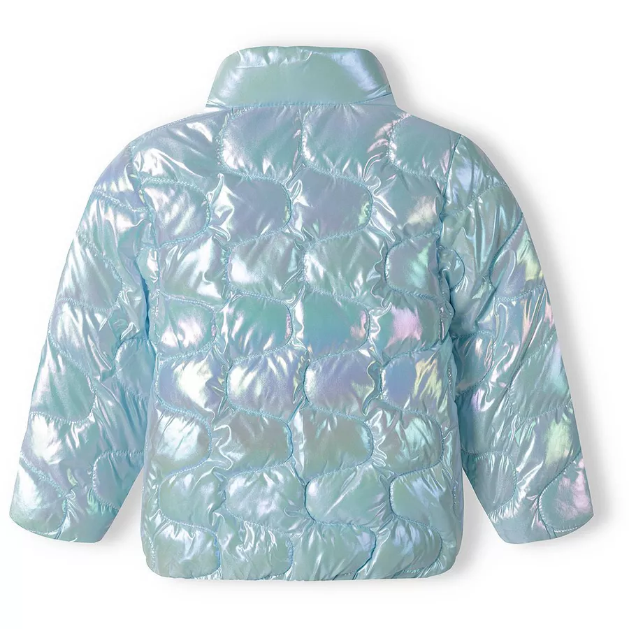 MINOTI Steppjacke mit Stehkragen Hellblau