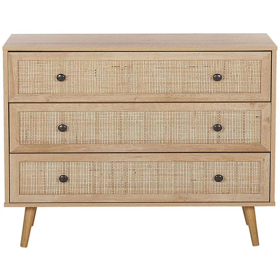 PONCA - Commode - Lichte houtkleur - Vezelplaat