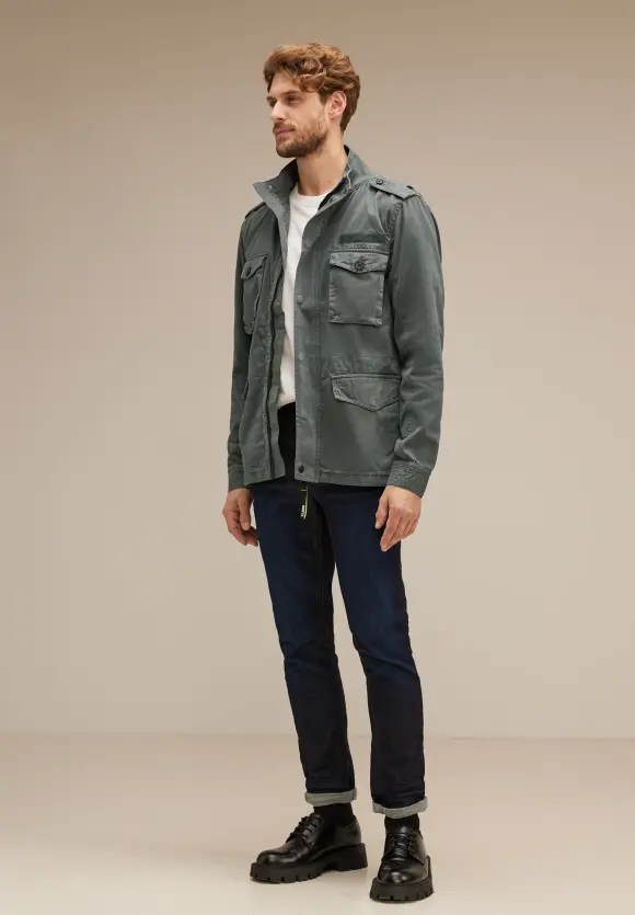 Outdoor Field-Jacket - grey olive