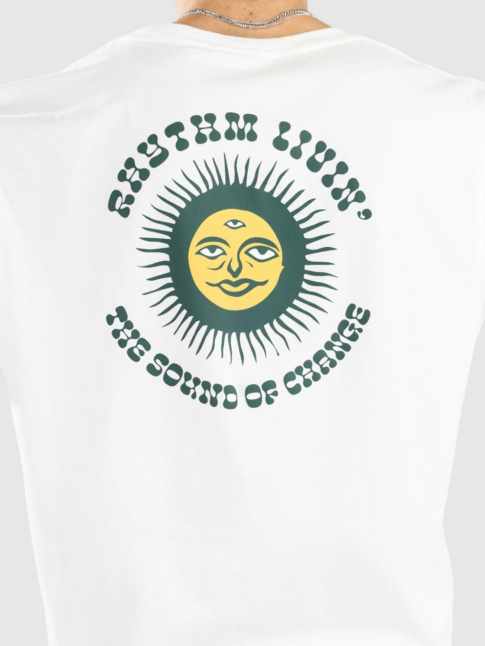 Rhythm Sun Life T-Shirt vintage white