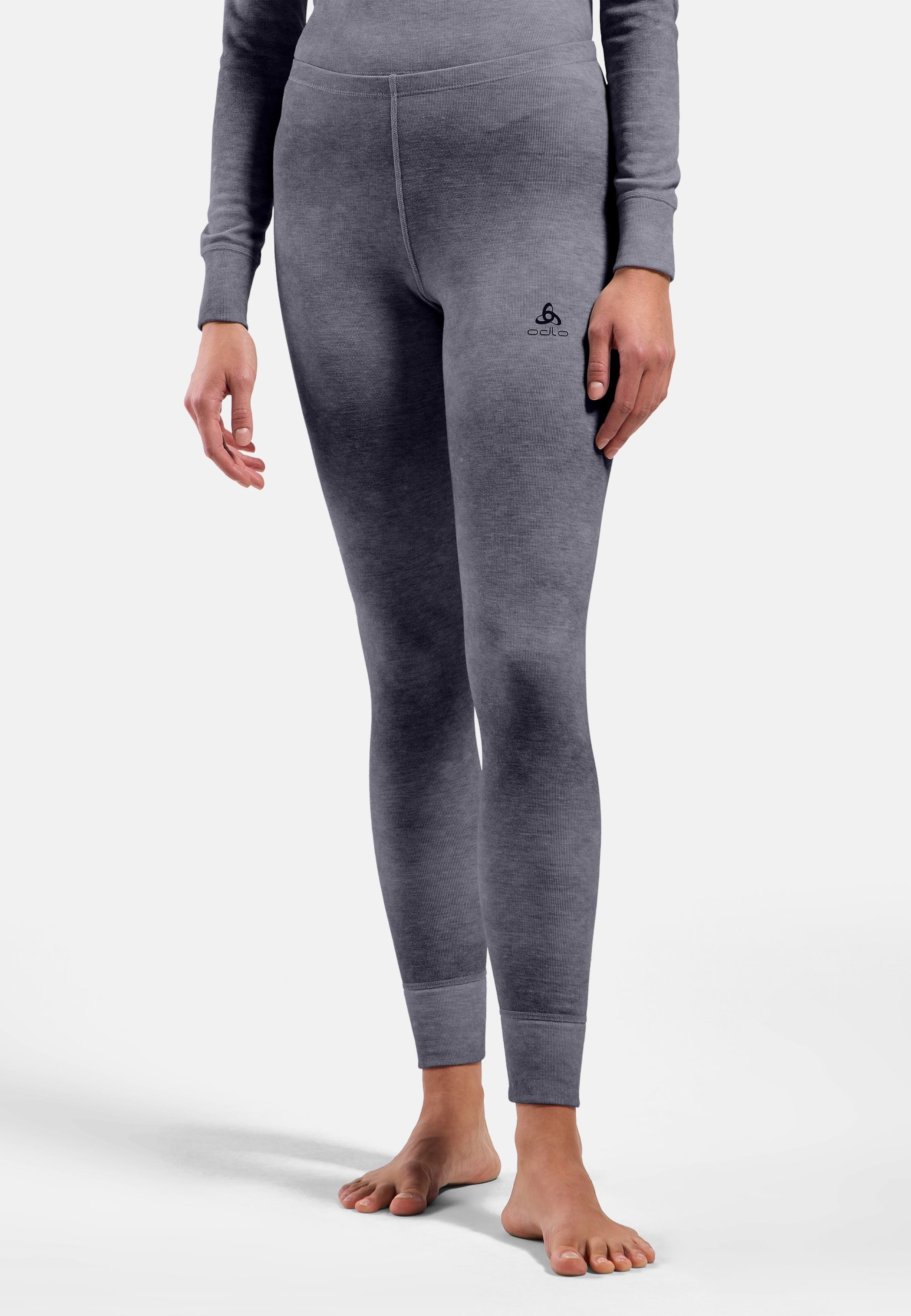 Odlo x POW Collective Voices Active Warm Base-Layer-Tights mit Print in Skipper Blue