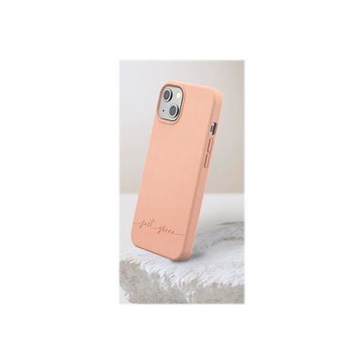 Just Green - coque de protection pour Iphone 13 - corail