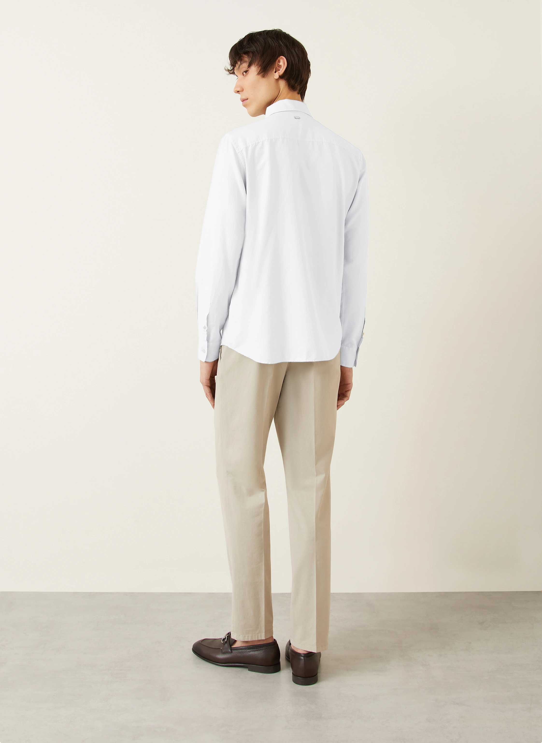 AGNONA Hemd Regular Fit mit Seide