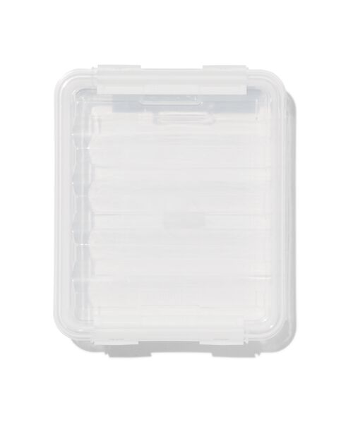 boîte de rangement 21x17x6 Amsterdam transparent