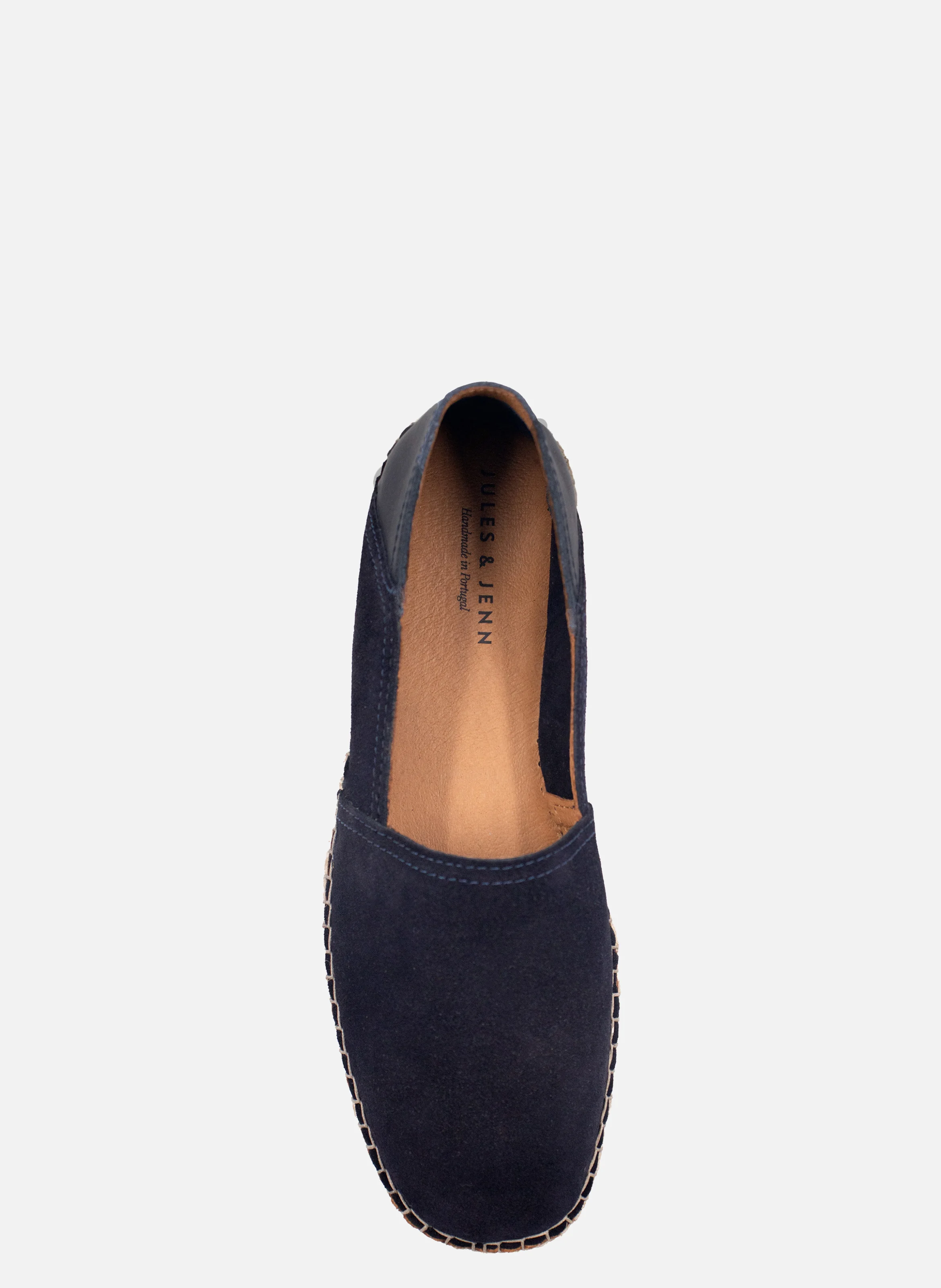Espadrilles homme cuir daim | Bleu