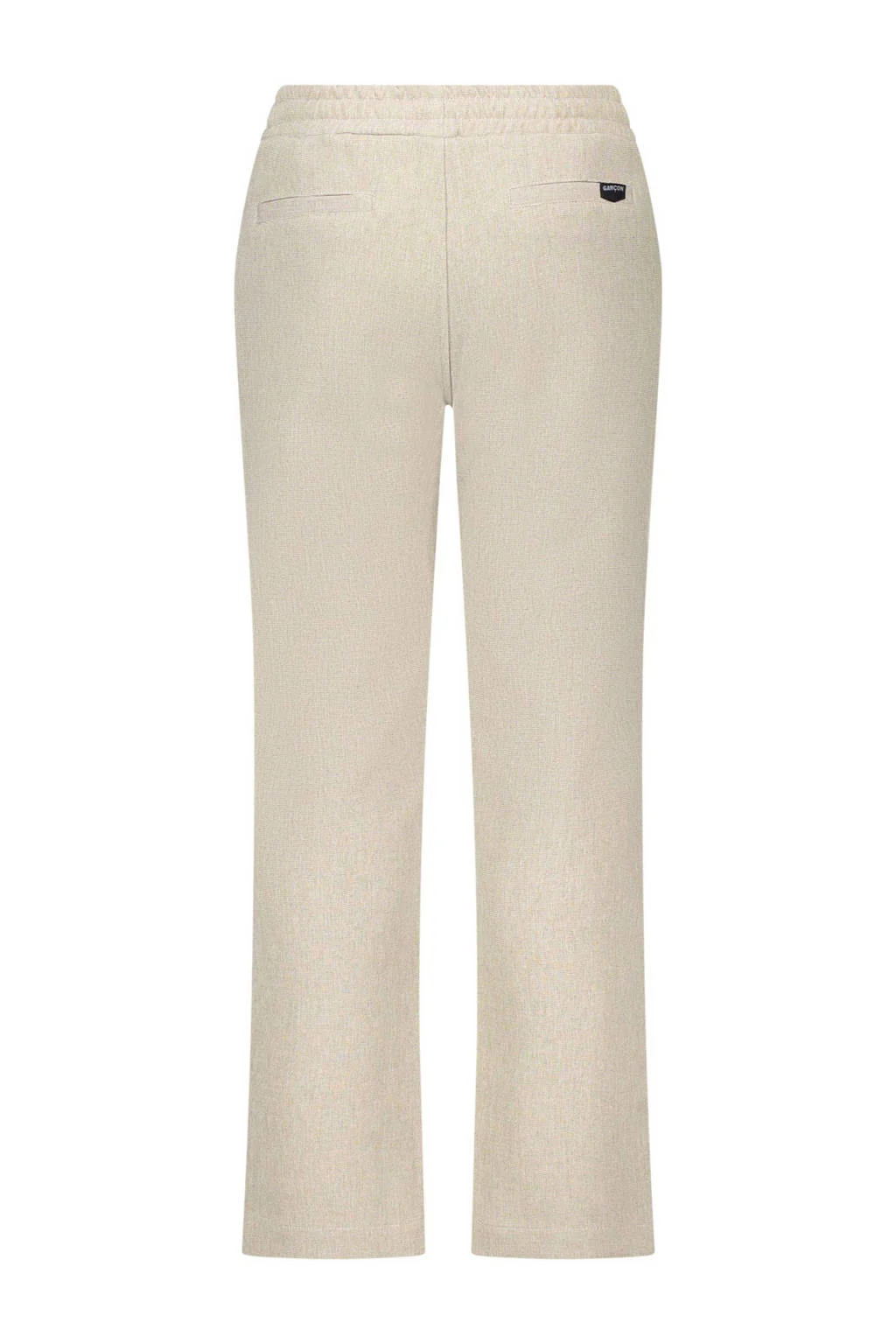 Le Chic Garcon tapered casual broek beige