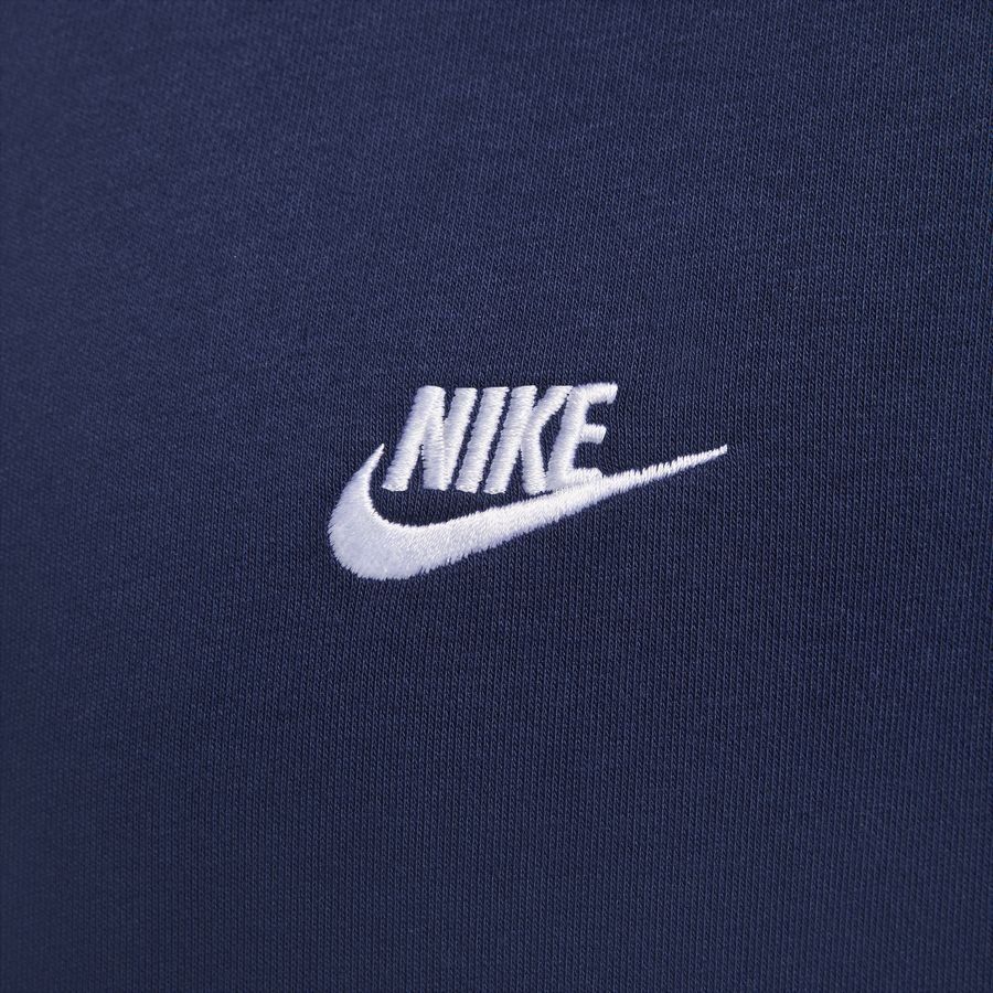 Nike Sportswear Club Men's Full-Zip MIDNIGHT NAVY/MIDNIGHT NAVY/WHITE