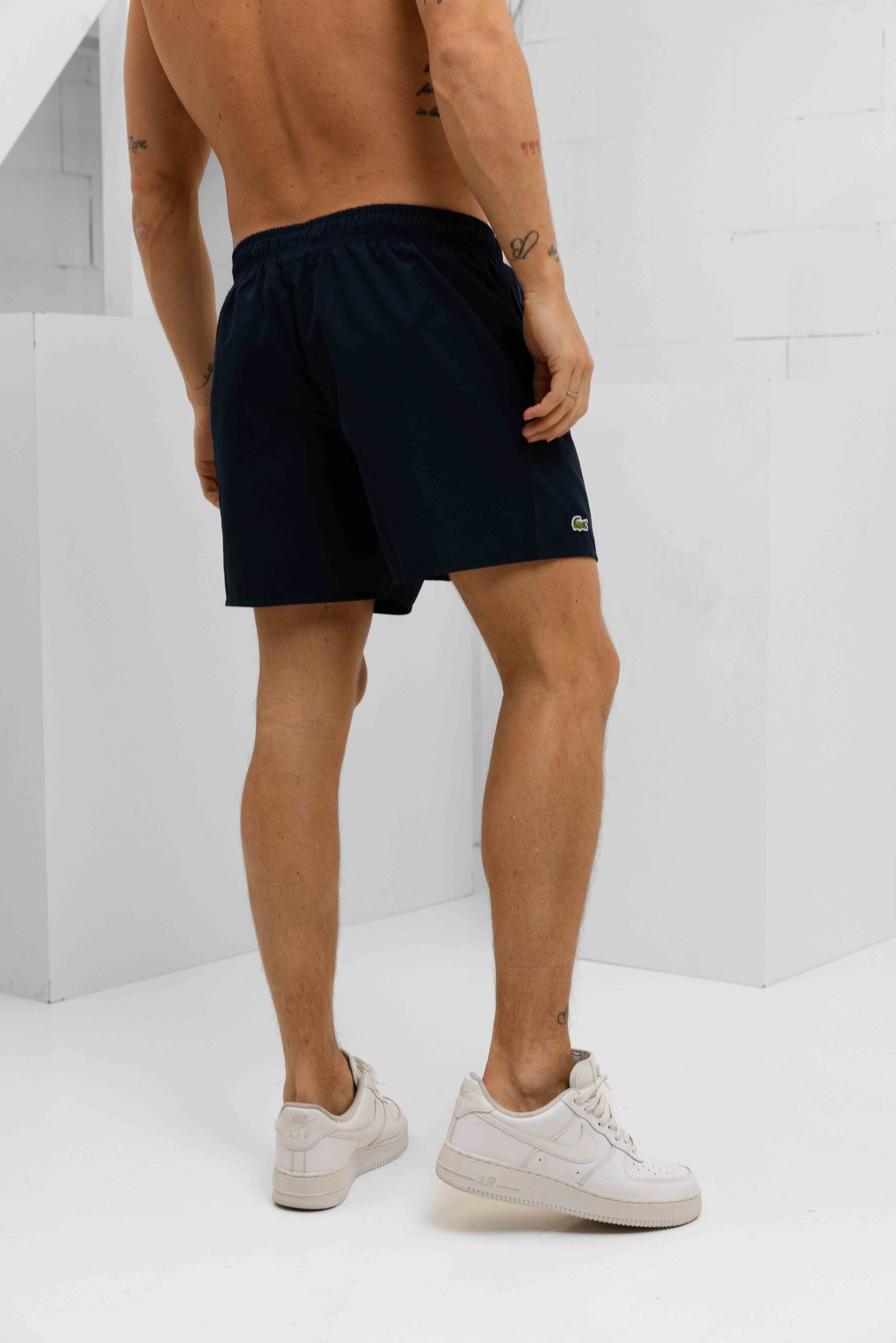 Lacoste Sneldrogende Zwembroek Heren Donkerblauw