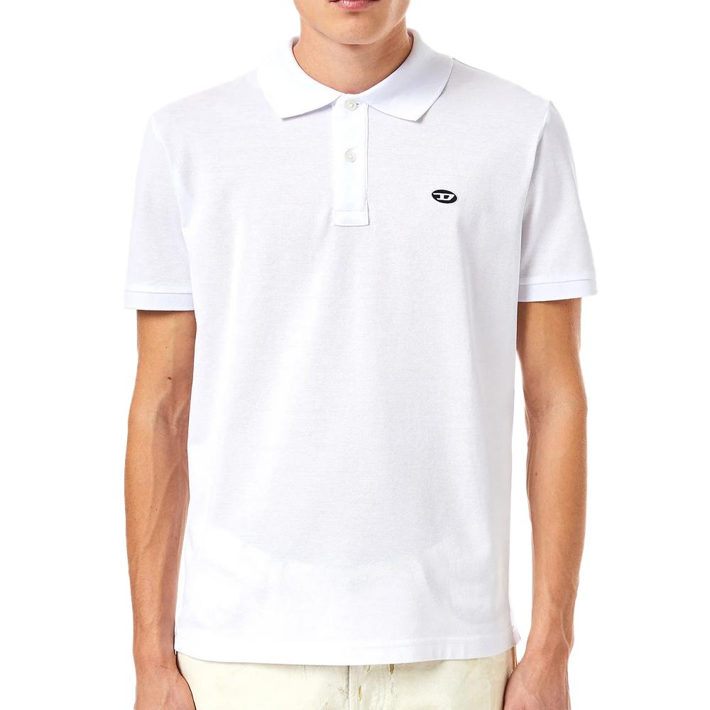 Diesel Polo Blanc Homme Diesel Doval