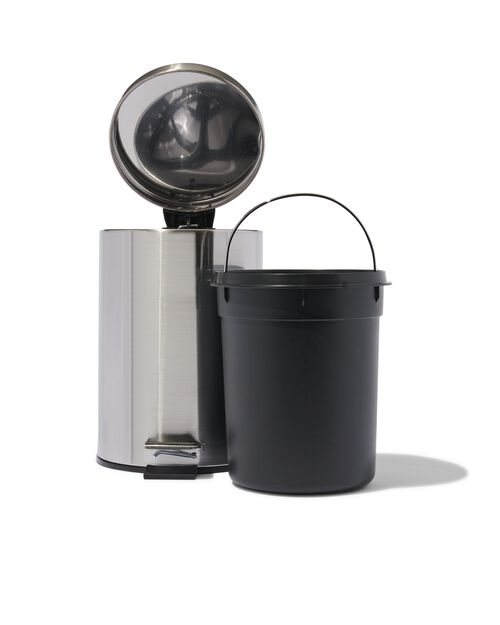 poubelle à pédale 3L inox