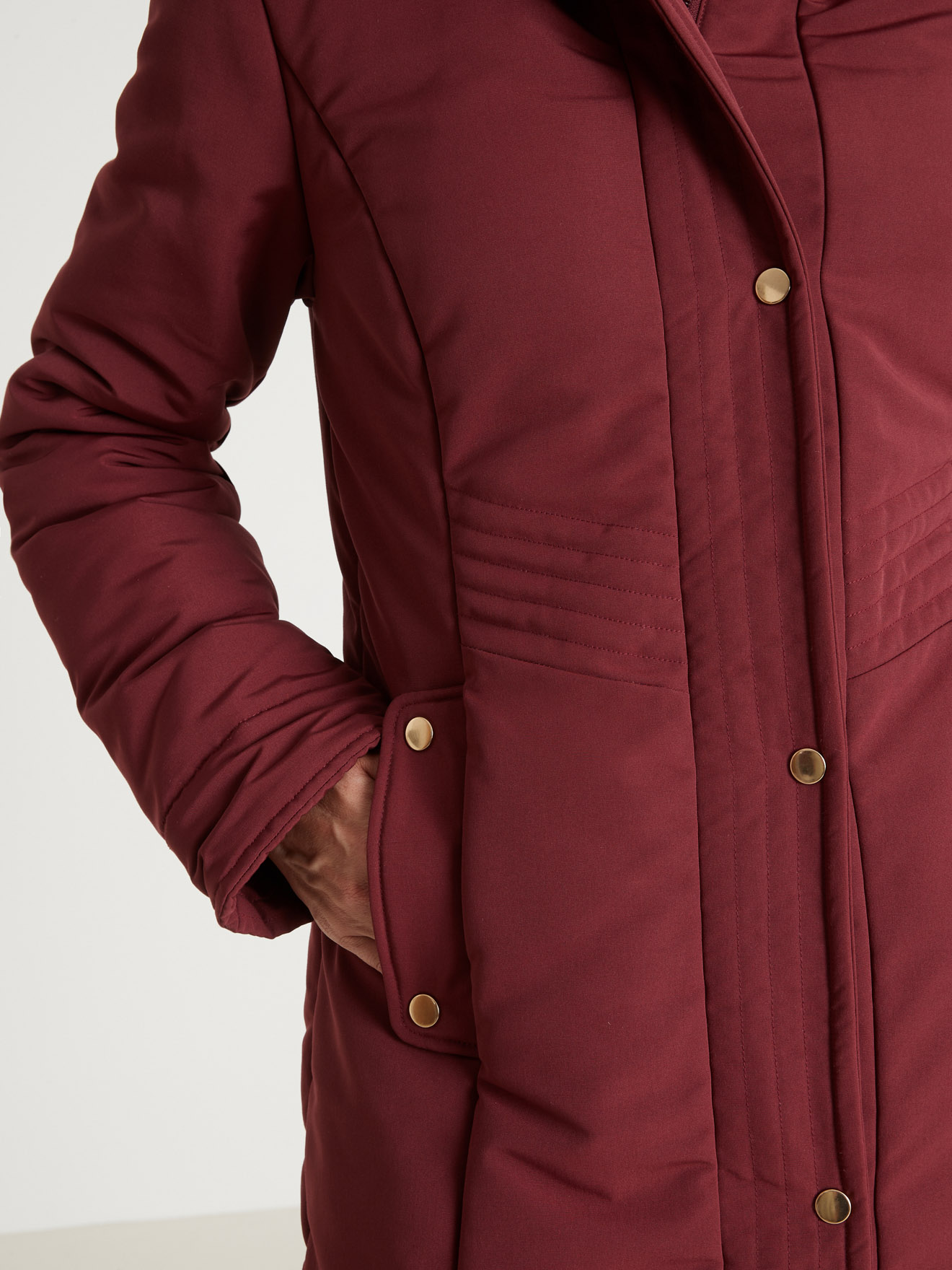 Parka déperlante stature moins d'1,60m