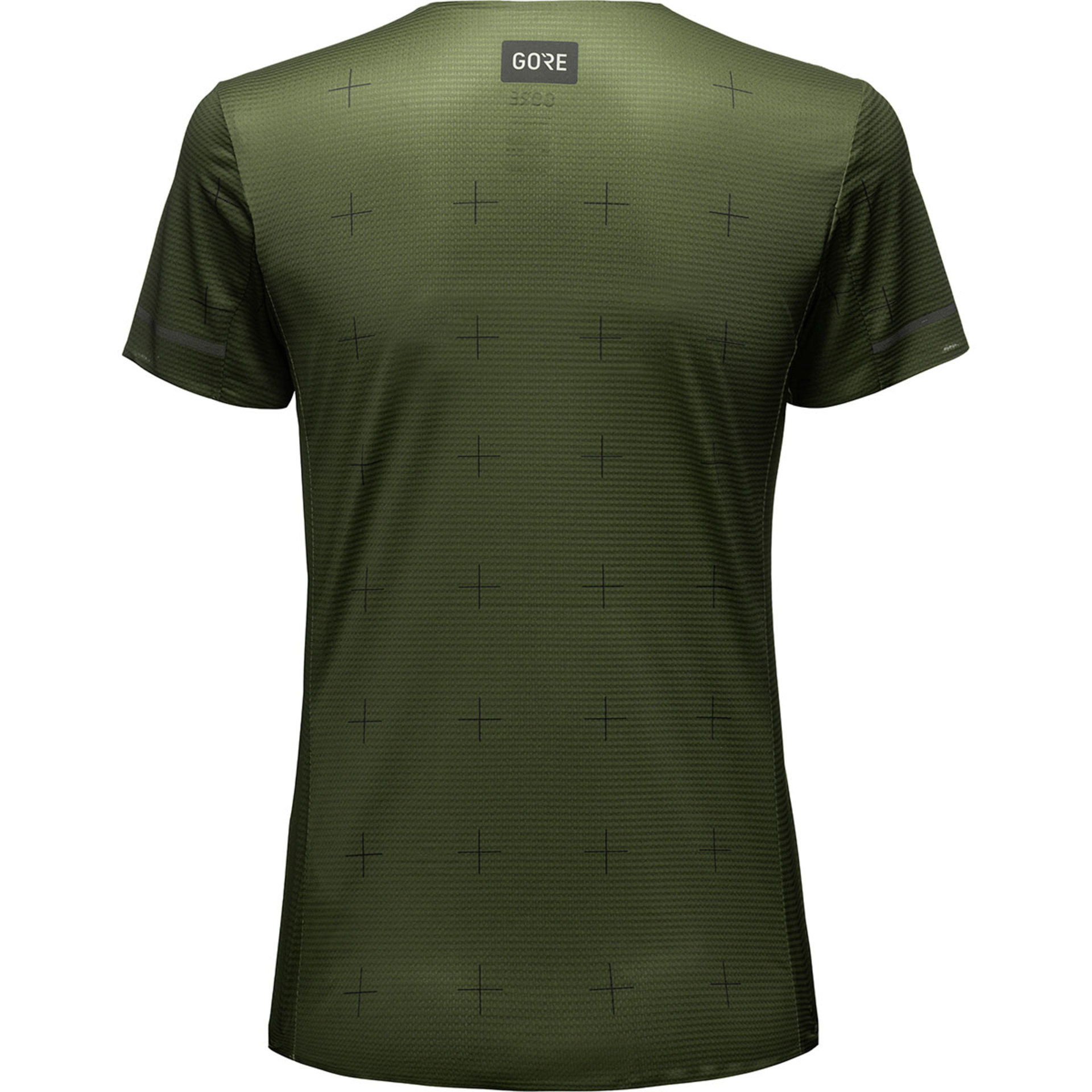 GORE Wear Contest Daily Hardloopshirt Korte Mouwen Groen Dames
