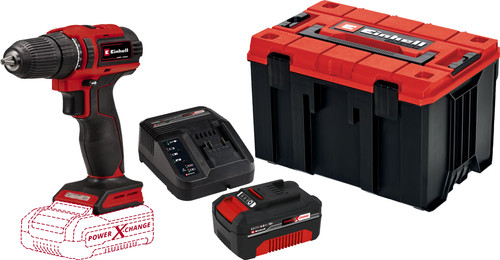 Einhell TE-CD 18/40 Li BL Solo 4,0 Ah Accu E-Case M Starterspakket