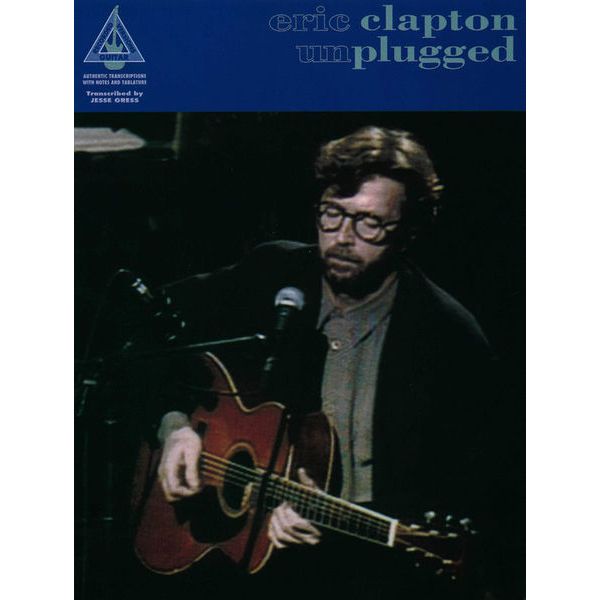 Music Sales Eric Clapton Unplugged Git.