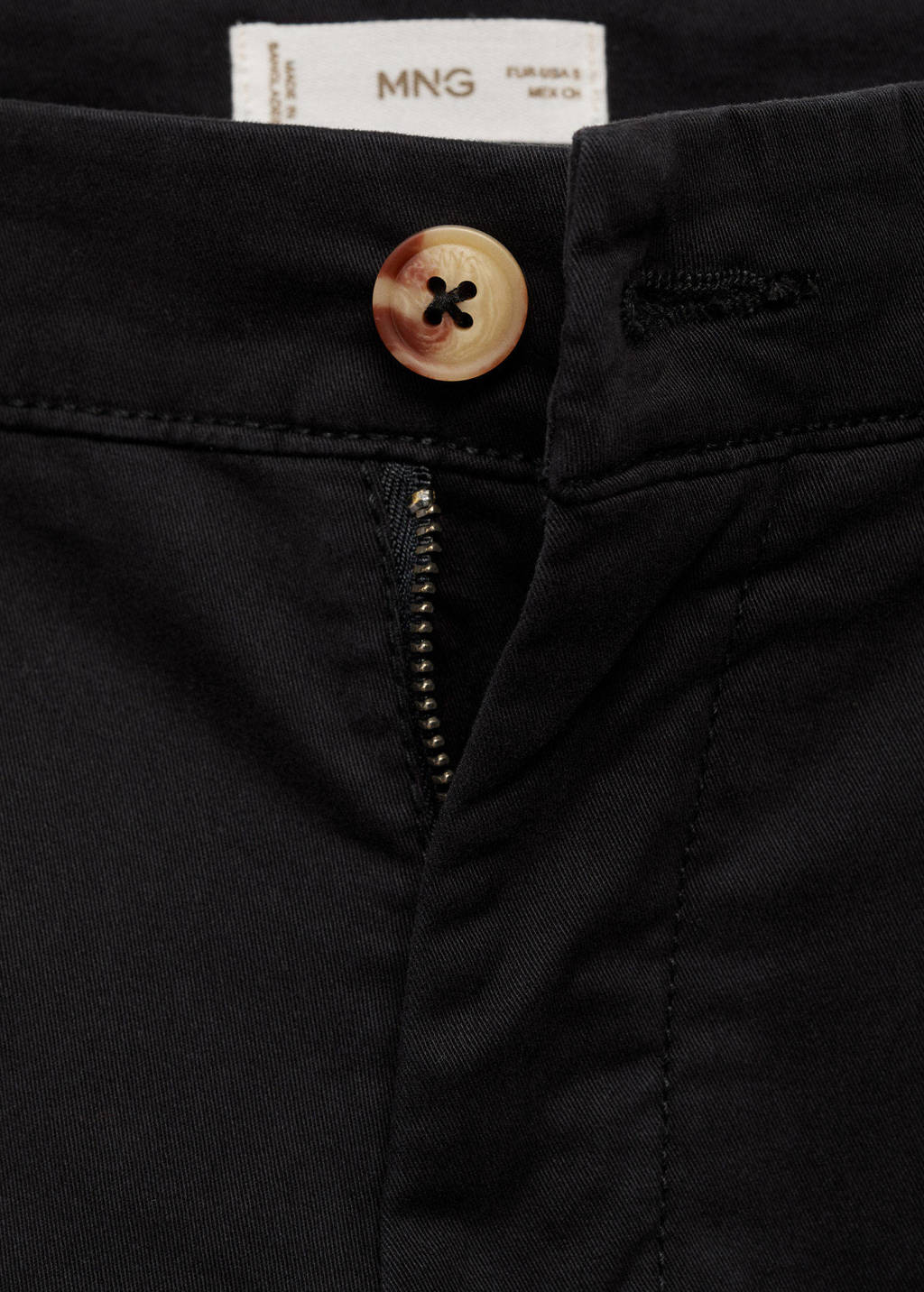 MANGO TEEN broek zwart