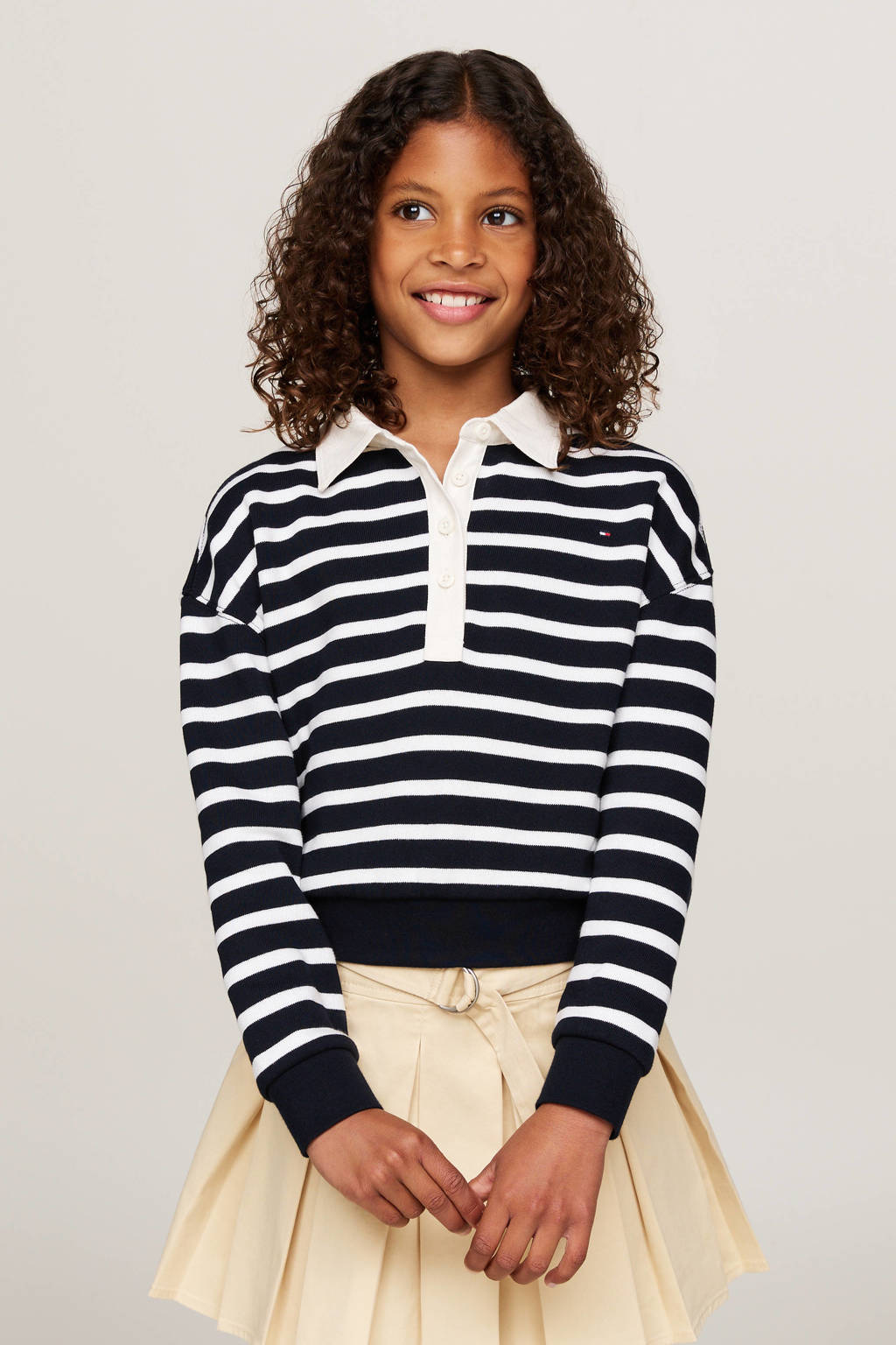 Tommy Hilfiger gebreide trui blauw