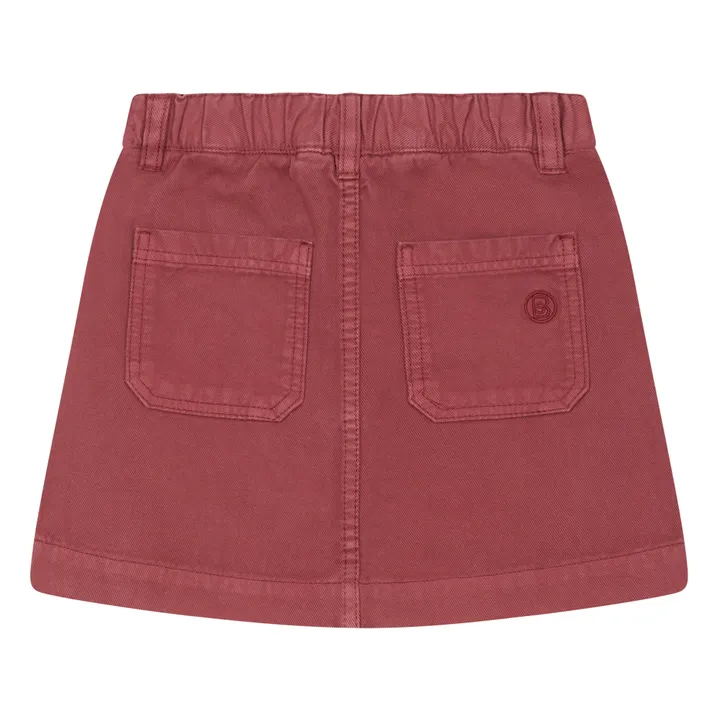 SMALLABLE BASICS Jupe Courte Fille en Denim | Bordeaux