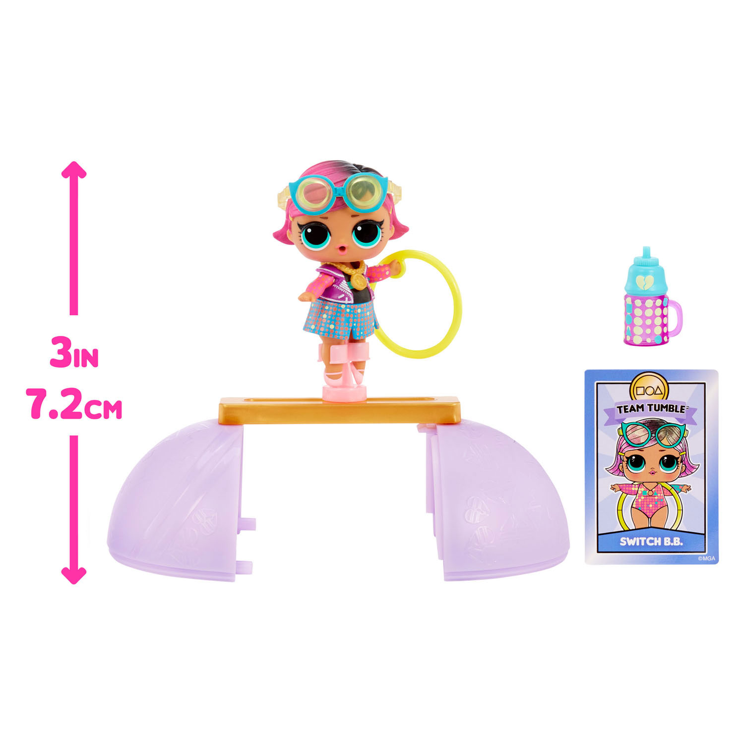 L.O.L. Surprise All Star Sports Gymnastics Mini Pop Bal