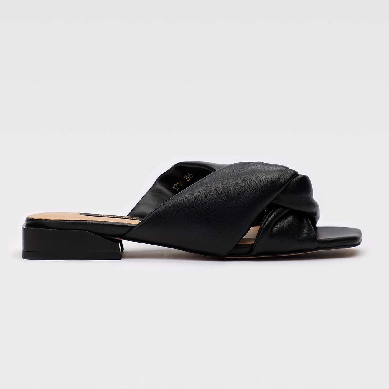 Gino Rossi Mules en Cuir Falla noires