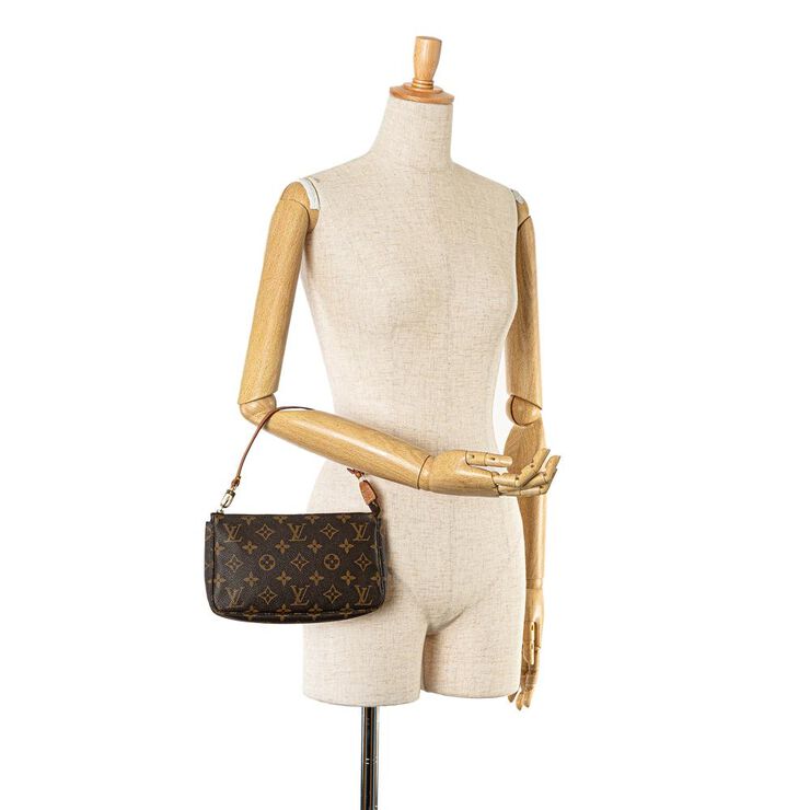 Louis Vuitton Vintage Louis Vuitton Pochette Accessoires Brown