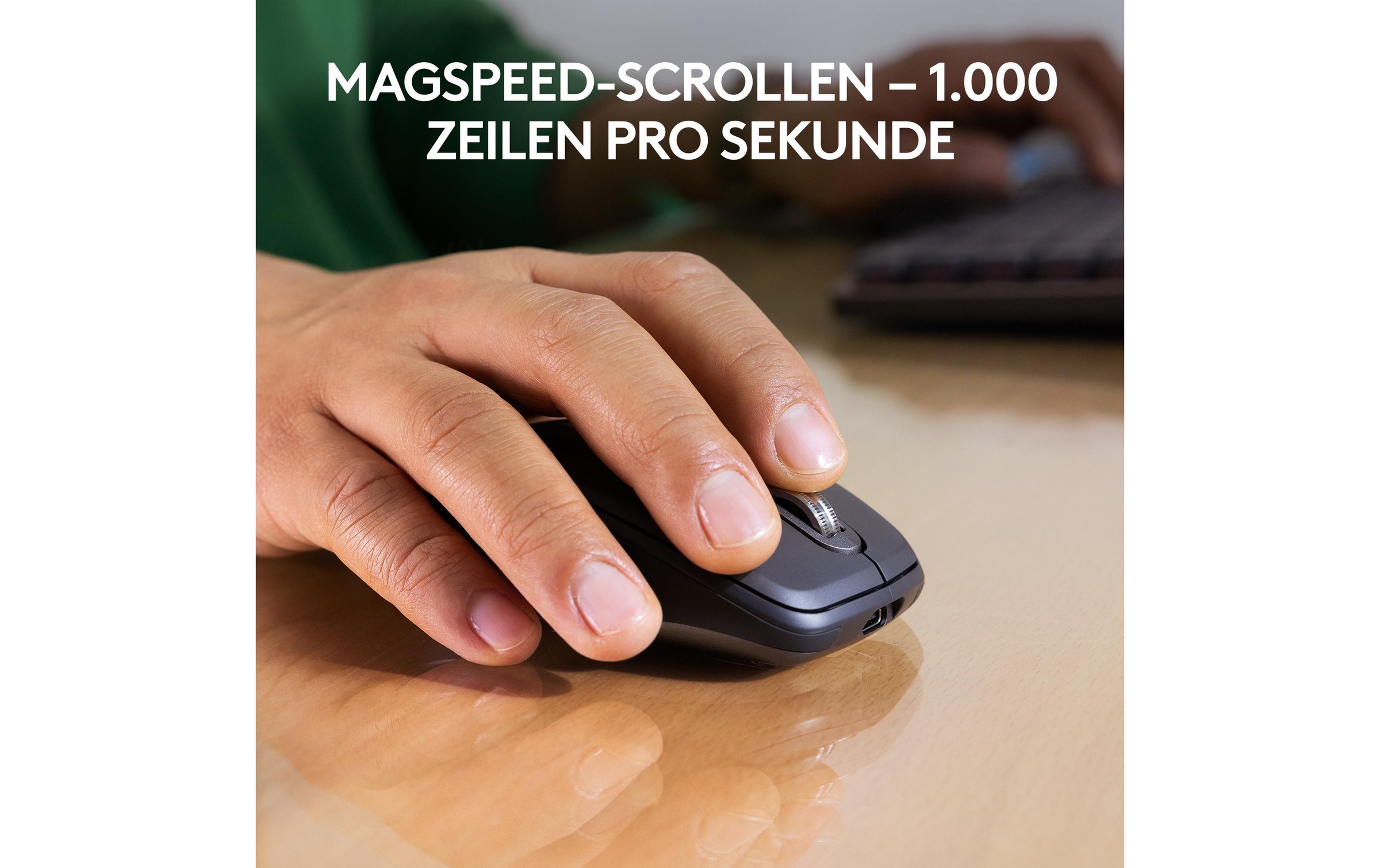 Logitech Maus »Maus MX Anywhere 3s for Business Graphite« kabellos