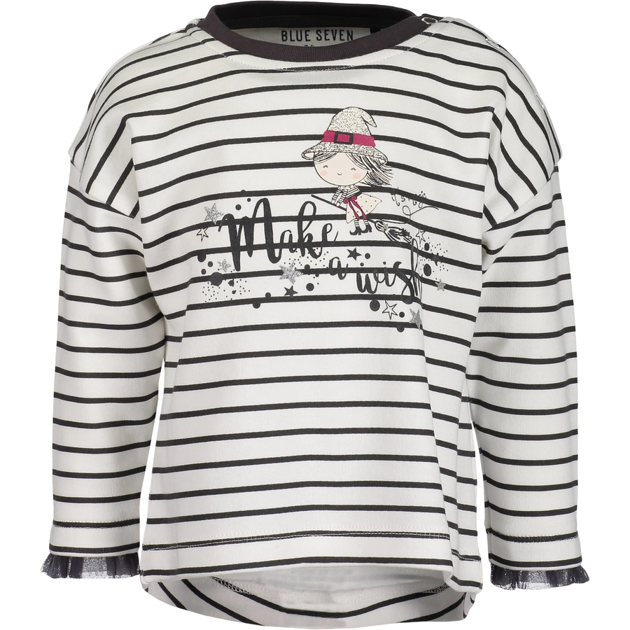 BLUE SEVEN Girls Sweatshirt offwhite