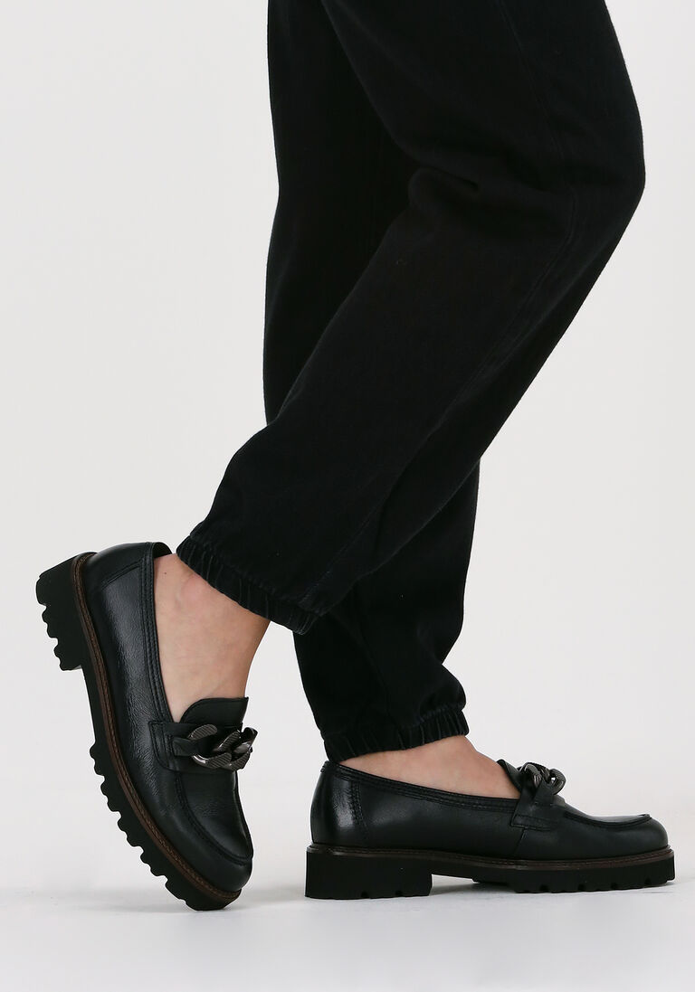 GABOR zwarte gabor loafers 200.2