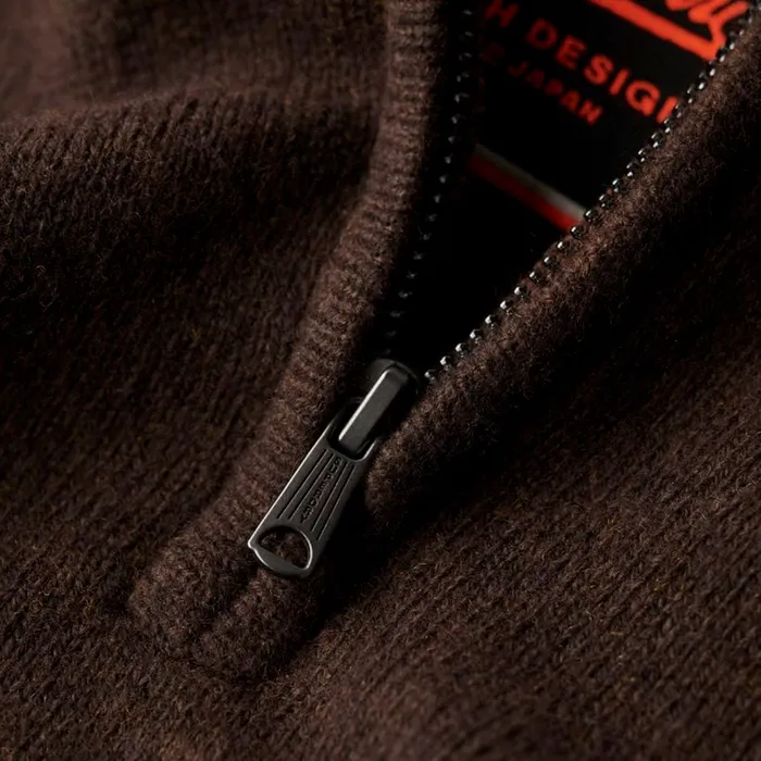 Superdry Essential Knit Henley Trui Heren