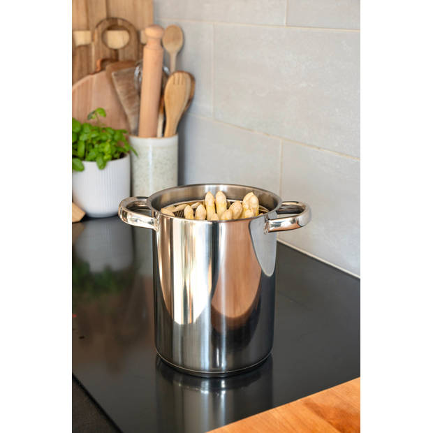 Blokker Comfort aspergepan - RVS - ø 16 cm