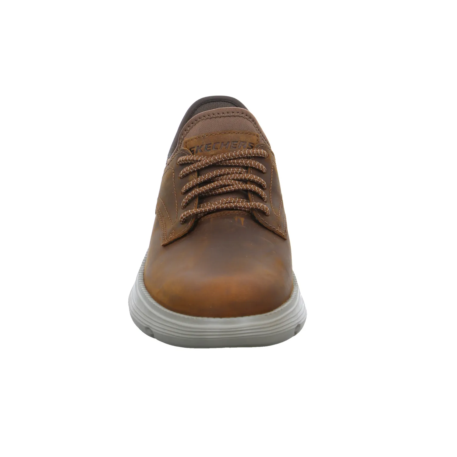 SKECHERS Halbschuh Braun Leder