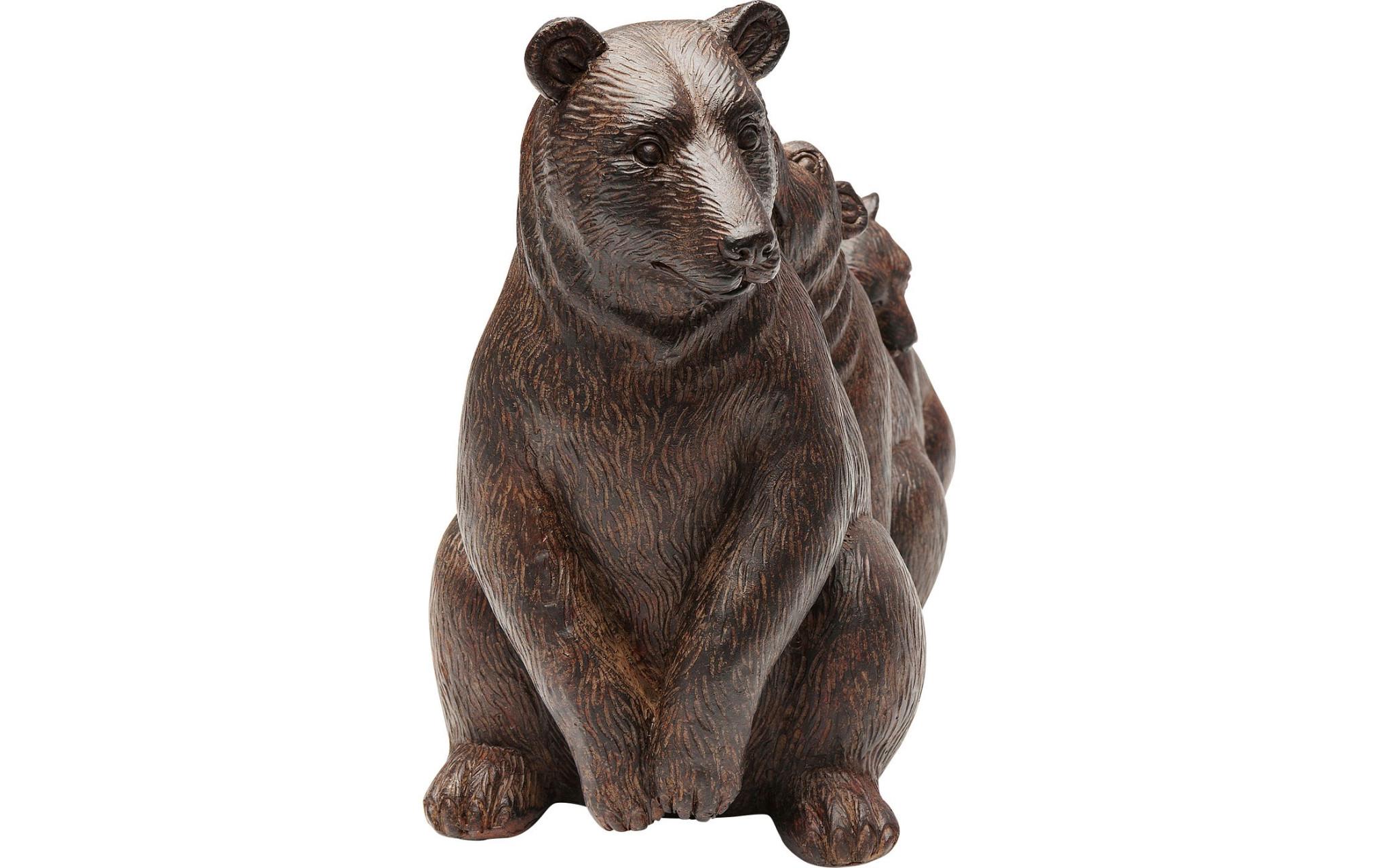 Dekofigur Relaxed Bear Family BraunDeko-Objekt